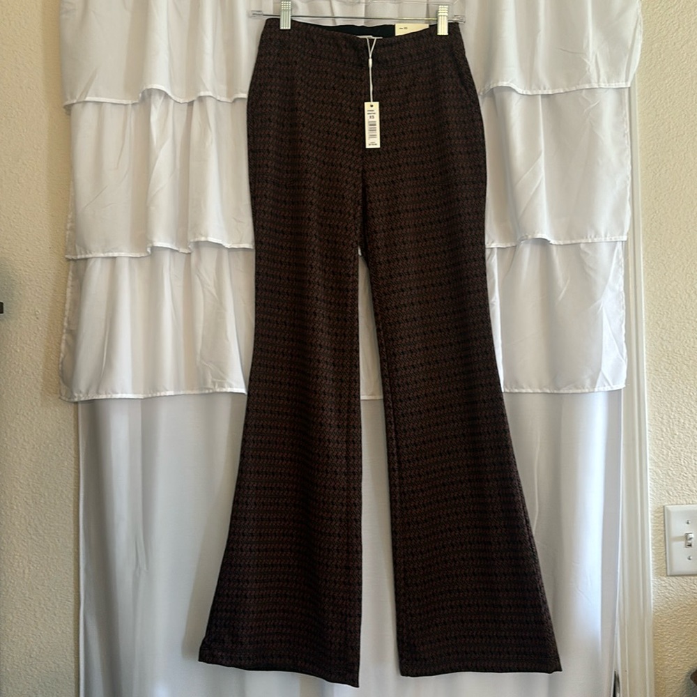 Max Studio London Women’s Bootcut Pants mid rise full length BRAND NEW